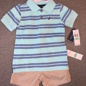 Nautica Baby boy three piece set